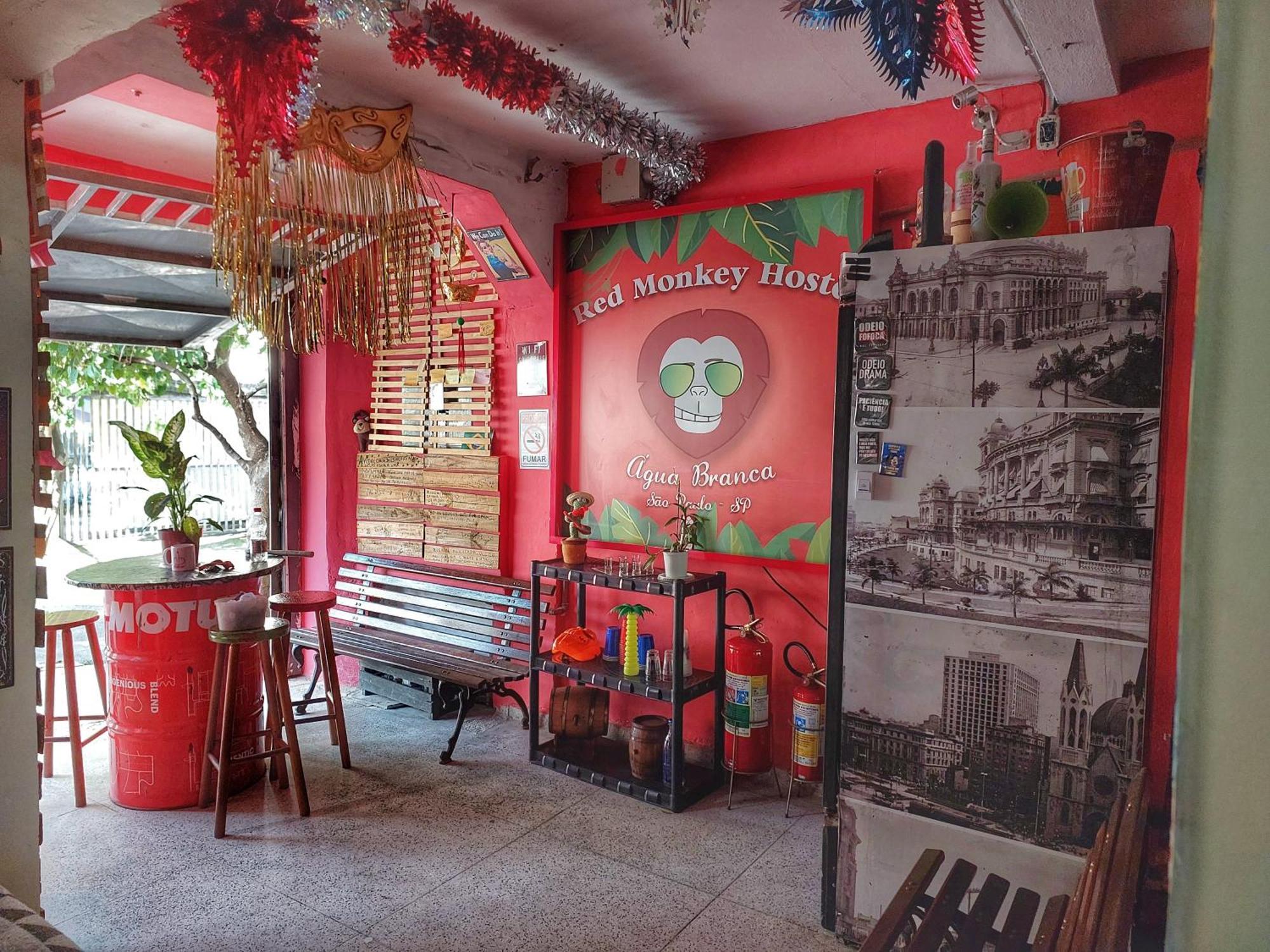 Red Monkey Hostel Barra Funda 圣保罗 外观 照片